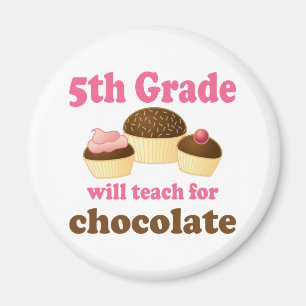 Funny 5th Grade Teacher Magnet