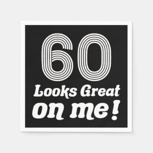 Funny 60th Birthday For Her Napkin