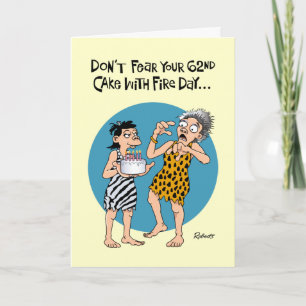 Funny 62nd Birthday Card