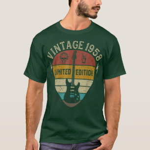 Funny 64th birthday gift ideas, Vintage 1958 Limit T-Shirt
