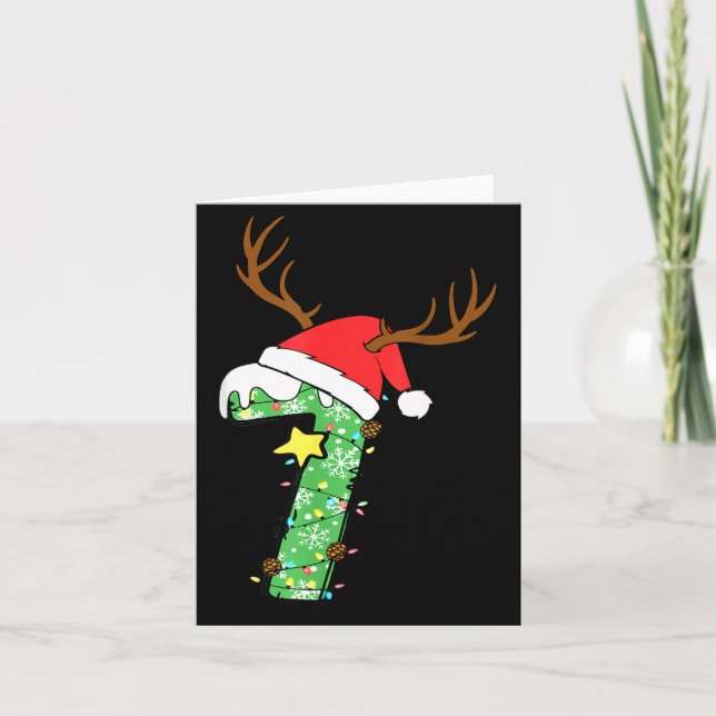 Funny 67 Christmas 6 7 Six Seven Meme 6 7 Matching Card (Front)