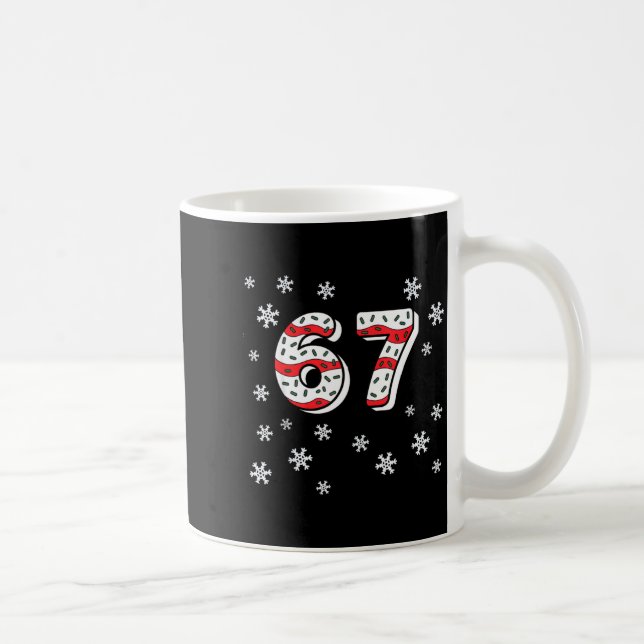 Funny 67 Christmas Cakes 67 Funny Kid 67 Christmas Coffee Mug (Right)