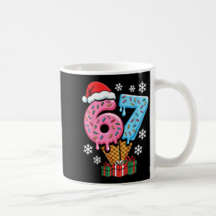 Funny 67 Christmas Meme Ice Cream 67  Coffee Mug