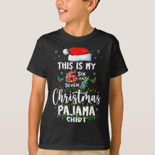 Funny 67 Christmas Pajamas Shirt Six Seven Meme Br