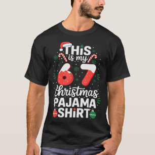 Funny 67 Christmas Pajamas Shirt Six Seven Meme Br