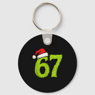 Funny 67 Christmas Six Seven Meme 6 7 Teens Boys G Key Ring