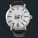 funny 67 clock watch<br><div class="desc">this Watch has 67 on it</div>