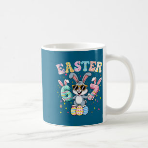 Funny 67 easter bunny 67 six seven meme men boys coffee mug
