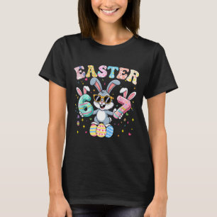 Funny 67 easter bunny 67 six seven meme men boys T-Shirt