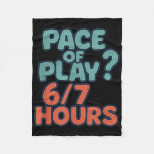 Funny 67 Golf Sayings 67 Six Seven 6 7 Meme Custom Fleece Blanket