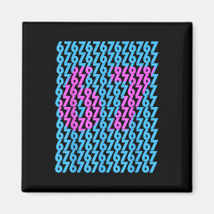 Funny 67 Hidden 6 7 Meme Middle School 6 7 Funny 6 Magnet