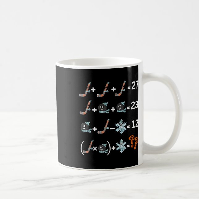 Funny 67 Hockey Drip Meme Number Math Teacher  Coffee Mug (Right)