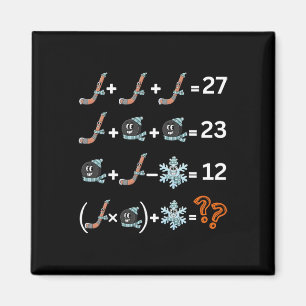 Funny 67 Hockey Drip Meme Number Math Teacher  Magnet