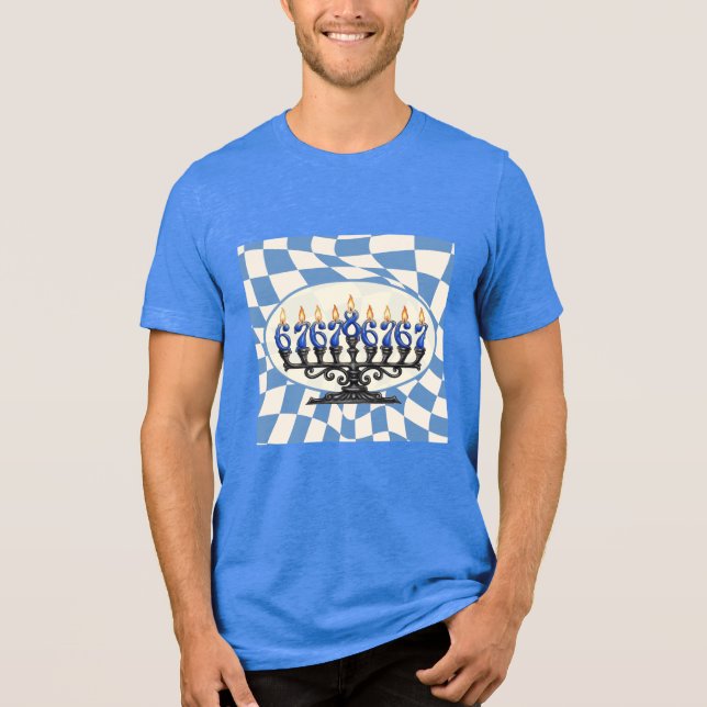 Funny 67 Joke Hanukkah Unisex Shirt (Front)