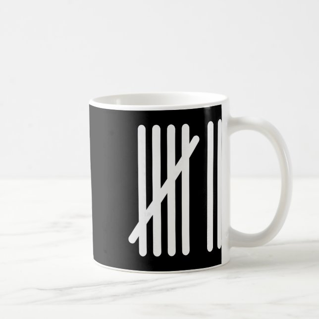 Funny 67 Math Teacher Kindergarten Number Counting Coffee Mug (Right)