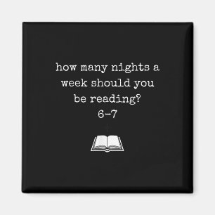 Funny 67 Meme Book Lover & Reading Humor Bookworms Magnet