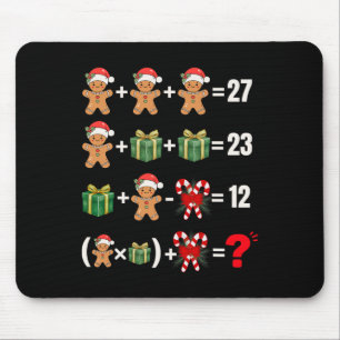 Funny 67 Meme Candy Merry Santa Math Teacher Chris Mouse Pad