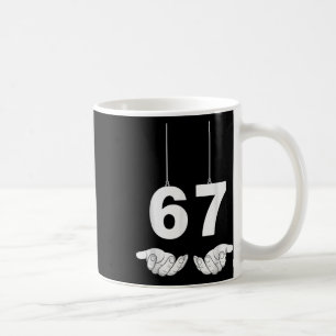 Funny 67 Meme Costume Six Seven Halloween Gen Z _1 Coffee Mug