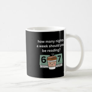 Funny 67 Meme English Teacher Reading Book Lover H Coffee Mug