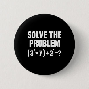 Funny 67 Meme Math Six Seven Teacher Brainrot Joke 6 Cm Round Badge