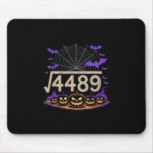 Funny 67 Meme Math Teacher 6 7 Halloween Square Ro Mouse Pad