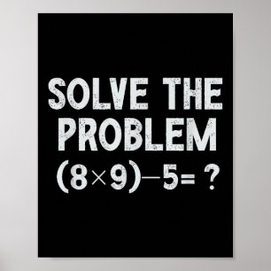 Funny 67 Meme Pemdas Elementary Math Teacher Brain Poster