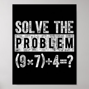 Funny 67 Meme Pemdas Elementary Math Teacher Brain Poster