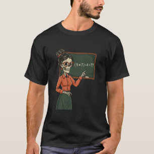 Funny 67 Meme Pemdas Elementary Math Teacher Brain T-Shirt