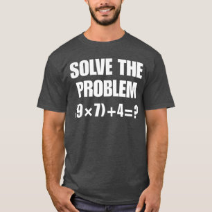 Funny 67 Meme PEMDAS Elementary Math Teacher Brain T-Shirt