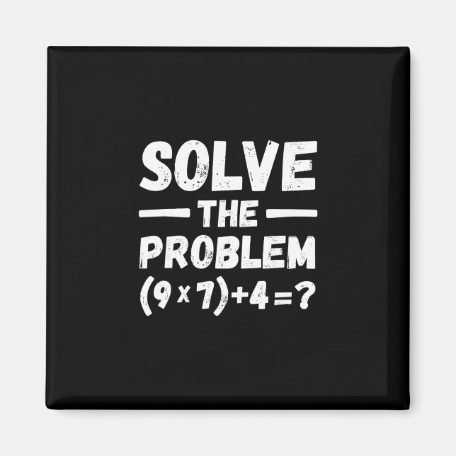 Funny 67 Meme Pemdas Elementary Math Teacher Humou Magnet (Front)