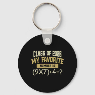 Funny 67 Meme Pemdas Math Six Seven Cl Of 2026 Gra Key Ring