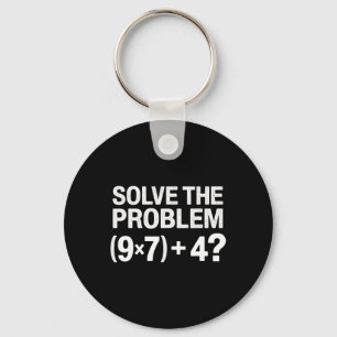 Funny 67 Meme Pemdas Math Teacher Brainrot Element Key Ring