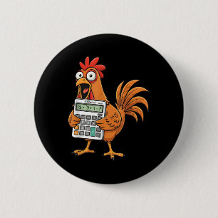 Funny 67 Meme Pemdas Math Teacher Six Seven Chicke 6 Cm Round Badge