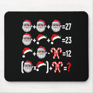 Funny 67 Meme Santa Christmas Tree Math Teacher Xm Mouse Pad
