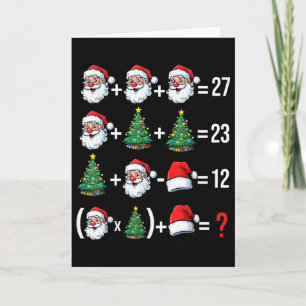 Funny 67 Meme Santa Math Teacher Christmas Pajama  Card