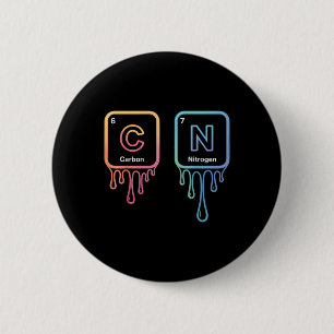 Funny 67 Meme Science Chemistry Nerd Humor Periodi 6 Cm Round Badge