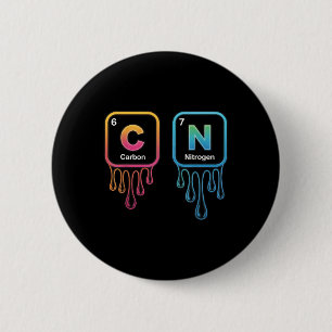 Funny 67 Meme Science Chemistry Nerd Humor Periodi 6 Cm Round Badge