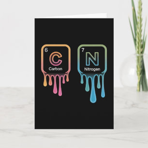 Funny 67 Meme Science Chemistry Nerd Humour Period Card