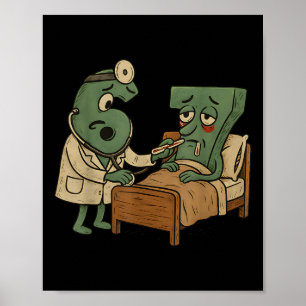 Funny 67 Meme Sick Seven Number Tee Poster