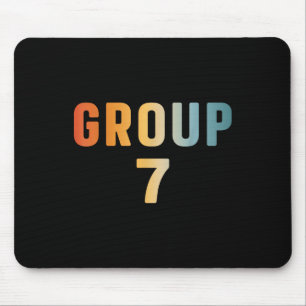 Funny 67 Meme Six Seven Number 6 And 7 Group 7 Bra Mouse Pad
