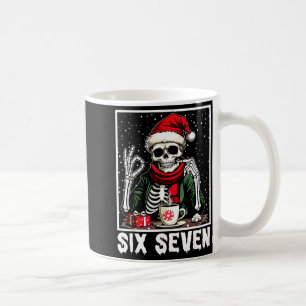 Funny 67 Meme Skeleton 67 Christmas Holiday Women Coffee Mug