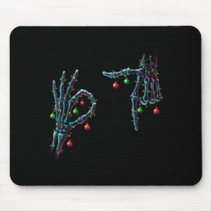 Funny 67 Meme Skeleton 67 Christmas Holiday Women Mouse Pad