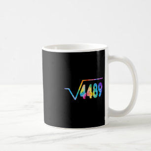 Funny 67 Meme Square Root 4489 Slang Math Teacher Coffee Mug