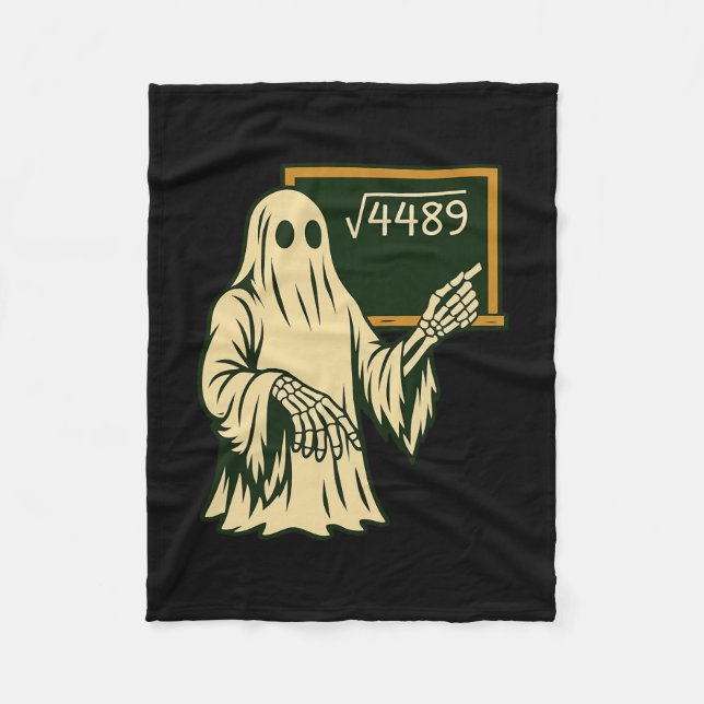 Funny 67 Meme Square Root 4489 Slang Math Teacher  Fleece Blanket (Front)