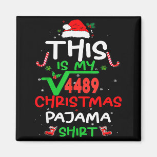 Funny 67 Meme Square Root 4489 Slang Math Teacher Magnet