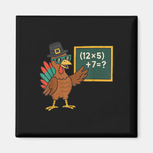Funny 67 Meme Turkey Math Teacher Thanksgiving Mat Magnet