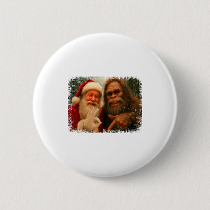 Funny 67 Santa With Bigfoot Six Seven 6 7 Meme Chr 6 Cm Round Badge