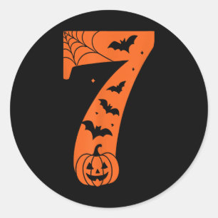 Funny 67 Six Seven Couple Matching Halloween Costu Classic Round Sticker