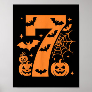 Funny 67 Six Seven Couple Matching Halloween Costu Poster