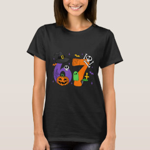 Funny 67 Six Seven Halloween Meme Gen Alpha  T-Shirt